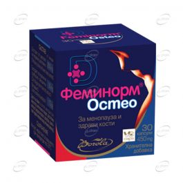 ФЕМИНОРМ ОСТЕО капсули за здрави кости при менопауза