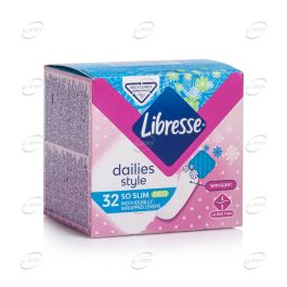 LIBRESSE SO SLIM DEO Ежедневни памучни дамски превръзки