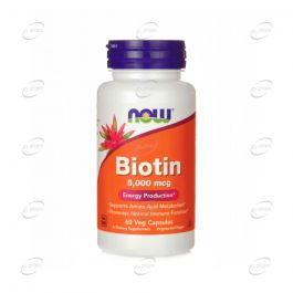 БИОТИН капсули 5000 mcg Now Foods | ePharm