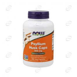 ЛЮСПИ ОТ ПСИЛИУМ 500 mg капсули Now Foods