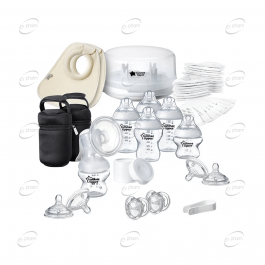 TOMMEE TIPPEE комплект за кърмене със стерилизатор за микровълнова