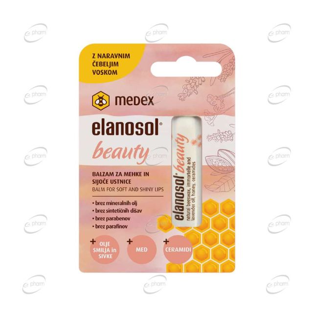 MEDEX Elanosol Beauty Балсам за устни