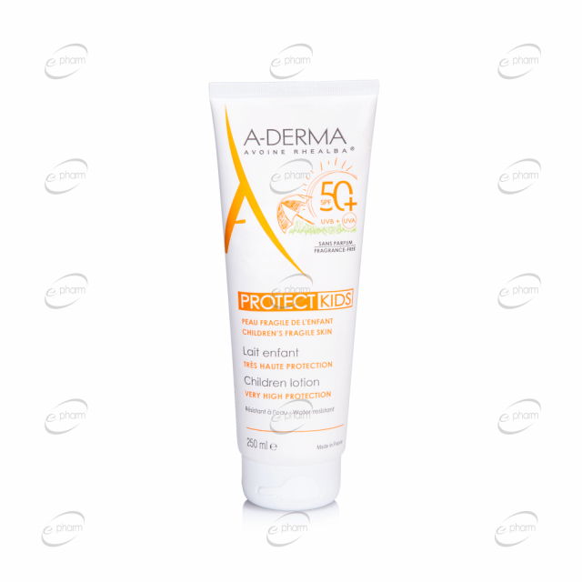 A-DERMA PROTECT KIDS Мляко за деца SPF 50+