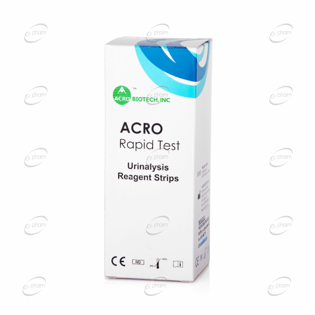 ACRO Rapid Test тест ленти за кетони 
