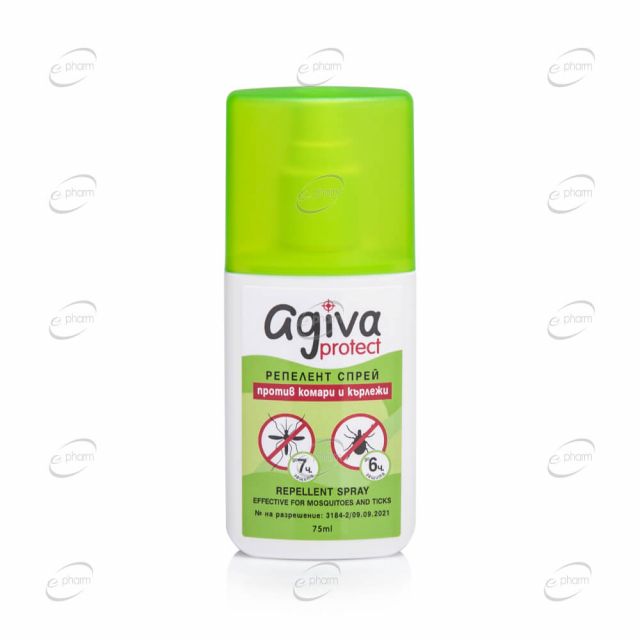 AGIVA Protect Репелент спрей против комари и кърлежи