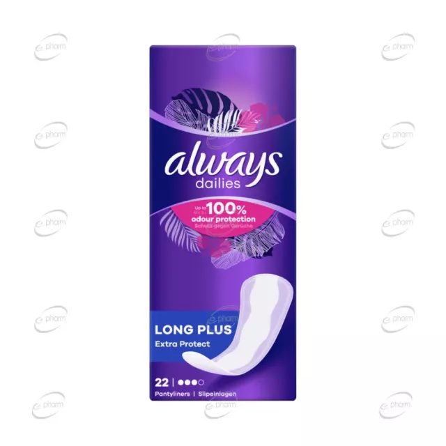 ALWAYS DAILIES EXTRA PROTECT Long Plus Дамски превръзки