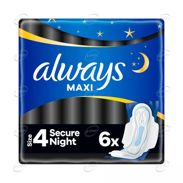 ALWAYS MAXI Secure Night Дамски превръзки