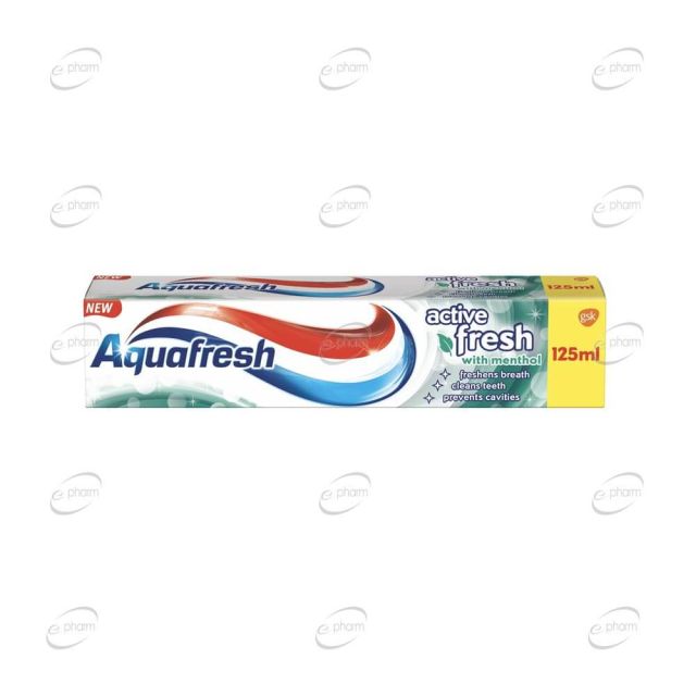 AQUAFRESH Active Fresh освежаваща паста за зъби