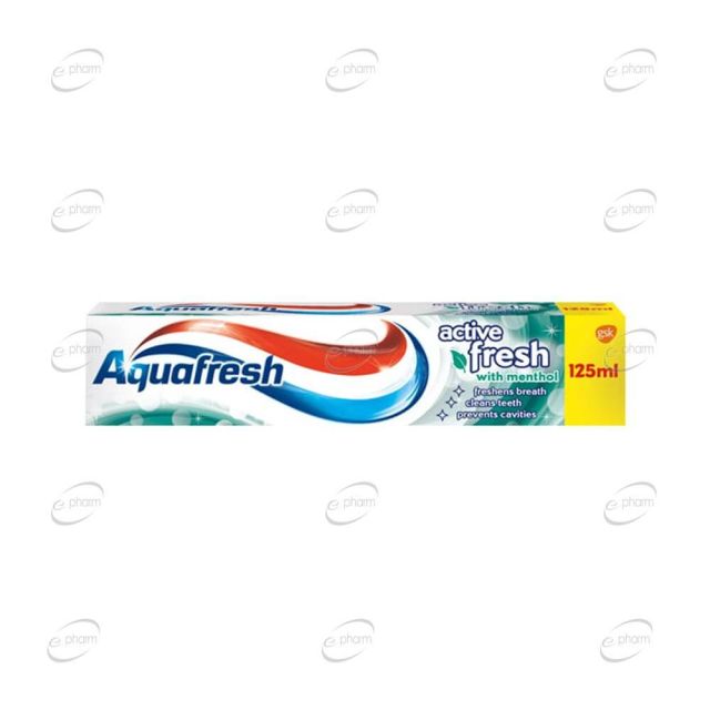 AQUAFRESH Active Fresh освежаваща паста за зъби