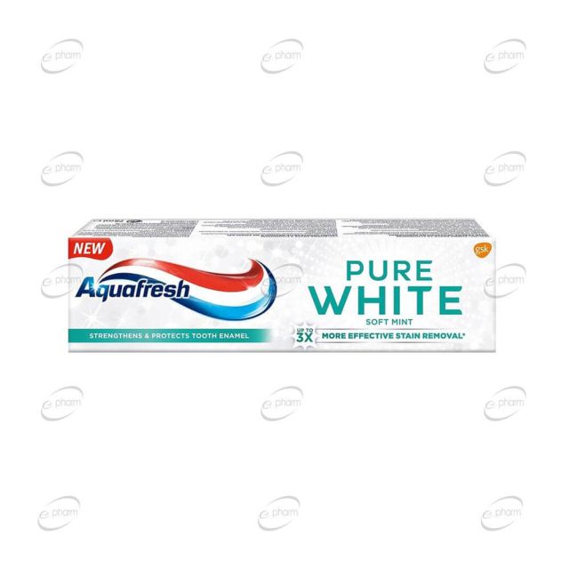 AQUAFRESH Pure White soft mint