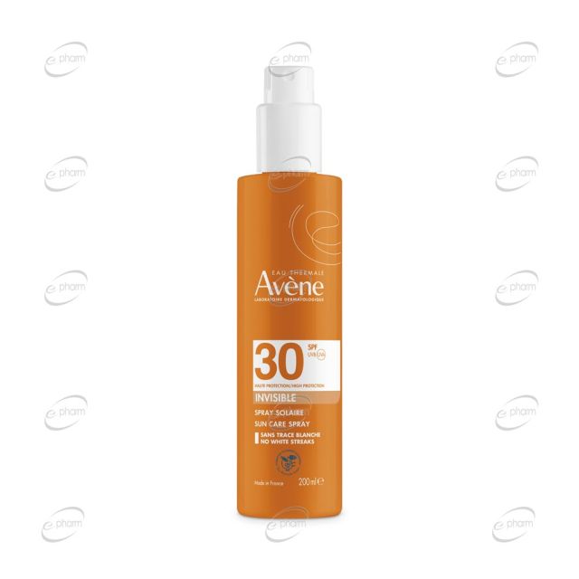 AVENE слънцезащитен спрей за лице и тяло SPF 30