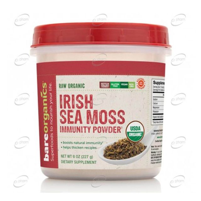 Irish Sea Moss пудра BAREORGANICS