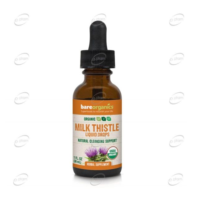 Milk Thistle капки BAREORGANICS