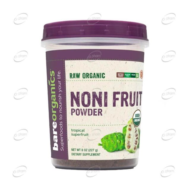 Noni Fruit пудра BAREORGANICS