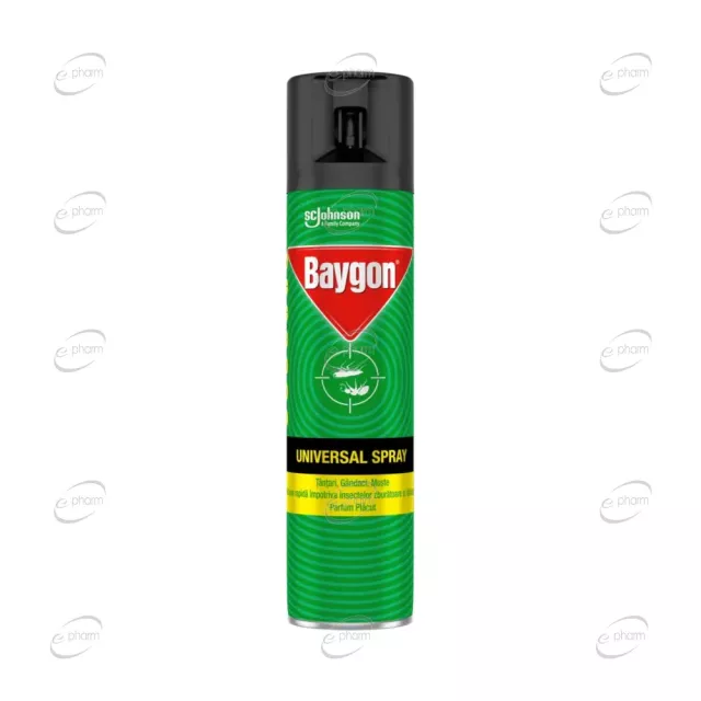 BAYGON Универсал против летящи и пълзящи насекоми спрей