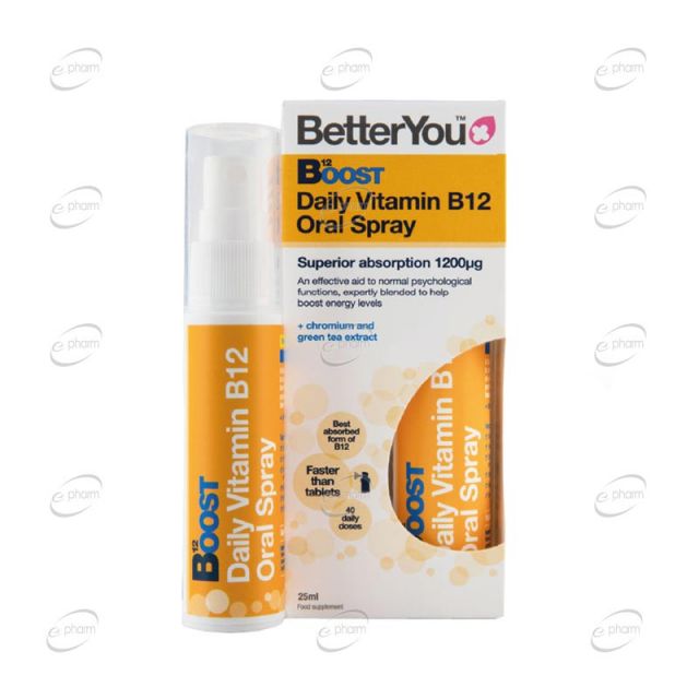 Boost B12 Oral Spray BetterYou