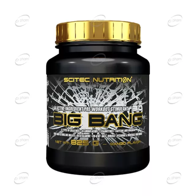 BIG BANG пудра SCITEC NUTRITION