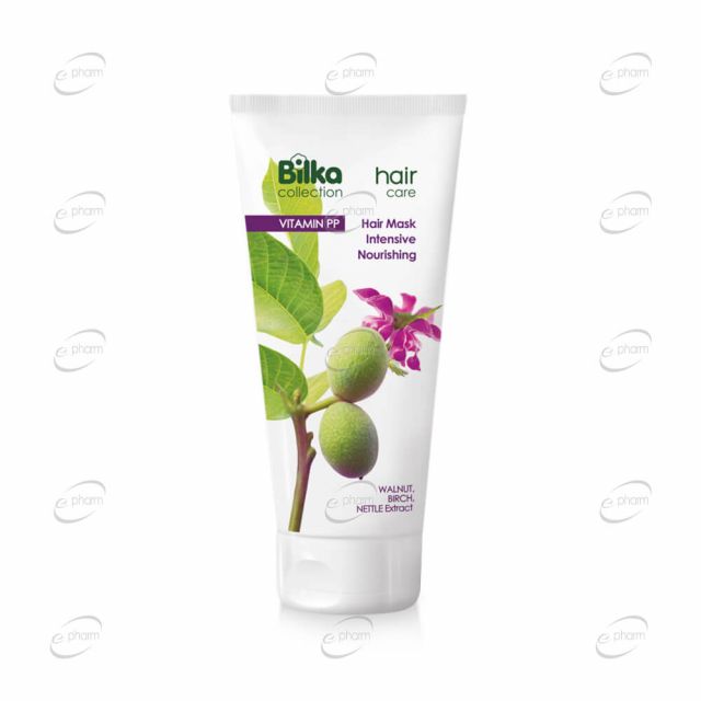BILKA Collection hair care Vitamin PP интензивна подхранваща маска за коса
