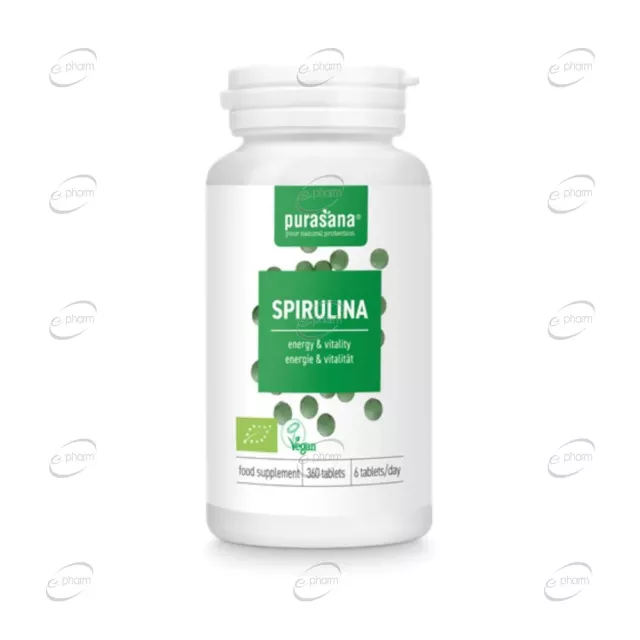 БИО СПИРУЛИНА таблетки PURASANA