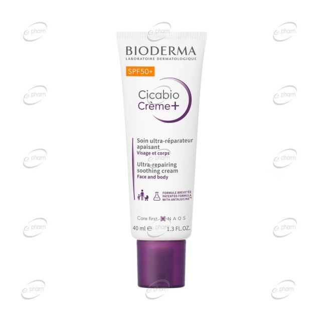 BIODERMA Cicabio Creme+ SPF50+ крем