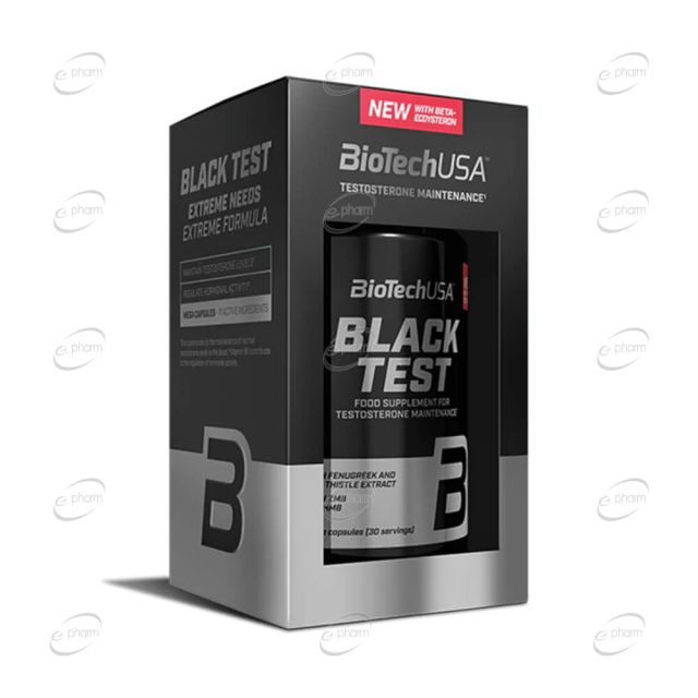 BLACK TEST капсули BIOTECH USA