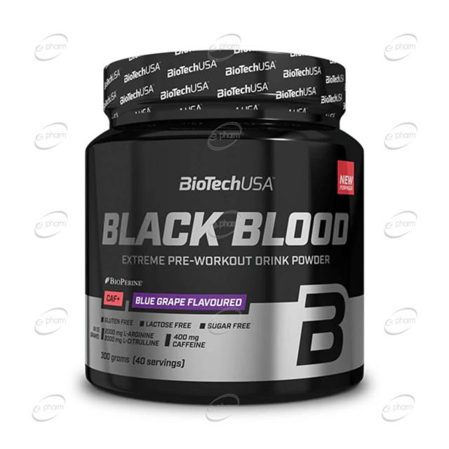 BLACK BLOOD CAF+ пудра BioTech USA
