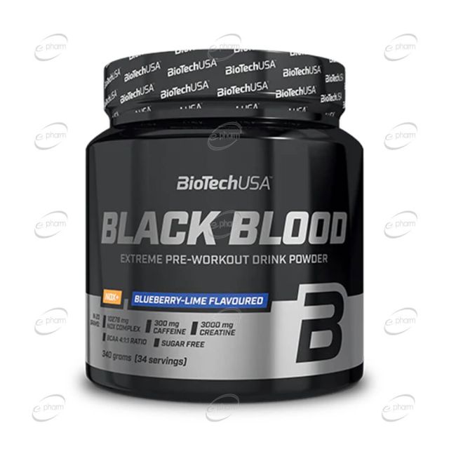 BLACK BLOOD NOX+ пудра BIOTECH USA