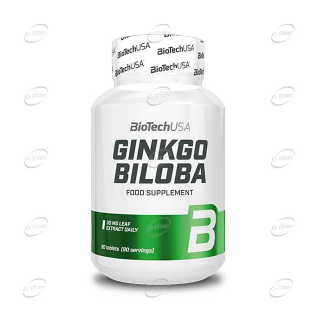GINKGO BILOBA таблетки BioTech USA