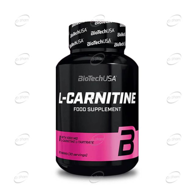 L-CARNITNE 1000 mg таблетки BIOTECH USA