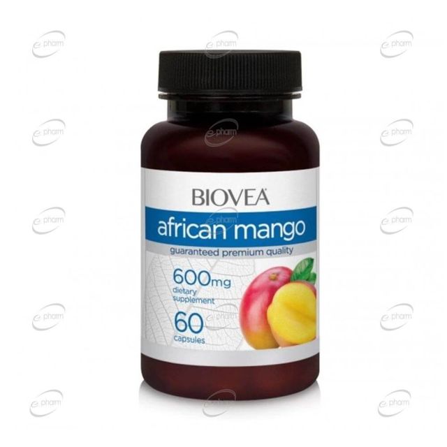 AFRICAN MANGO 600 mg капсули BIOVEA
