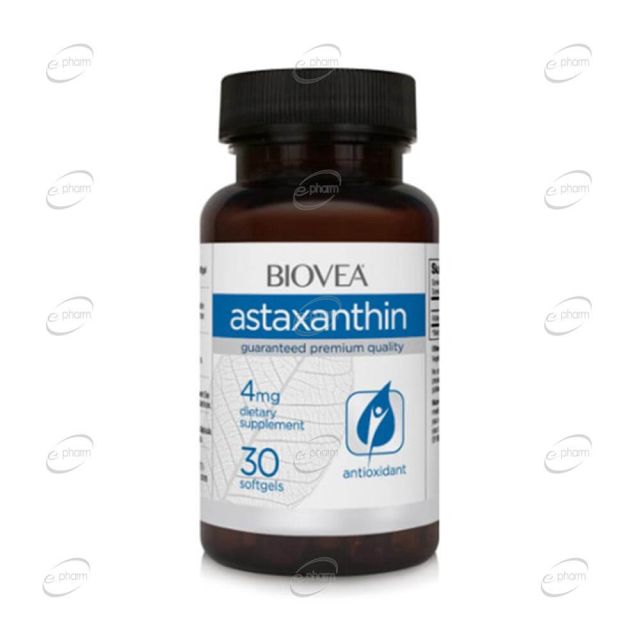 ASTAXANTHIN 4 mg дражета BIOVEA