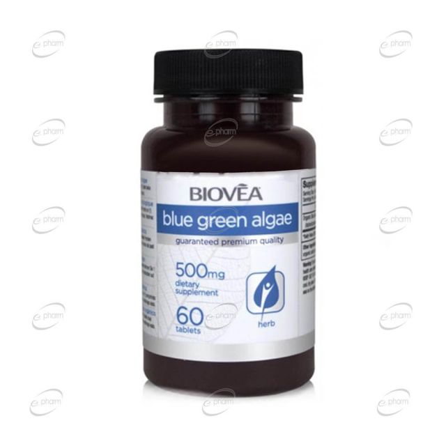 BLUE GREEN ALGAE 500 mg таблетки BIOVEA