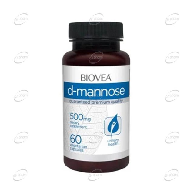 D-MANNOSE 500 mg капсули BIOVEA
