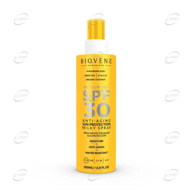 BIOVENE BARCELONA ANTI-AGING слънцезащитен спрей SPF 30