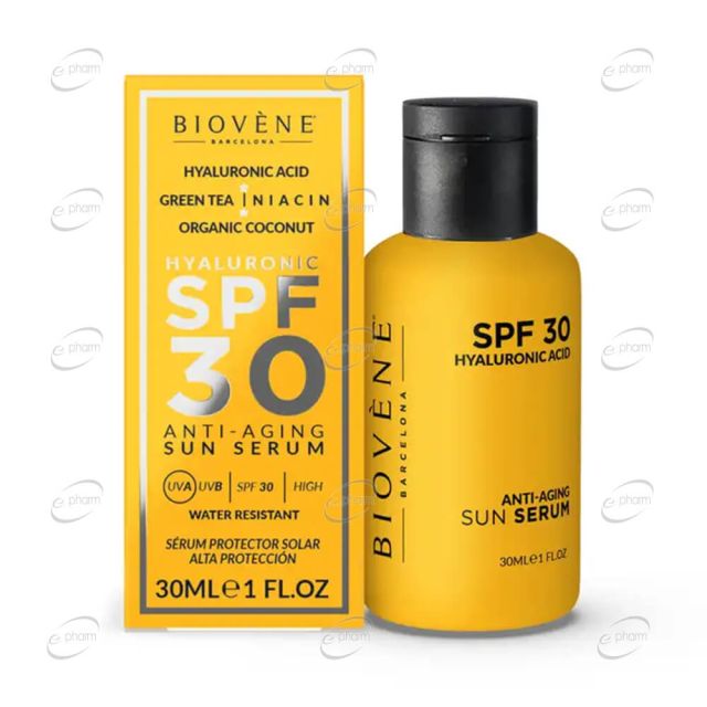 BIOVENE BARCELONA ANTI-AGING серум за лице SPF 30