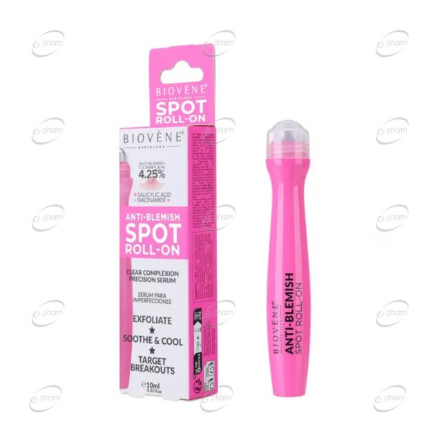 BIOVENE BARCELONA BLEMISH ROLLER серум против пъпки