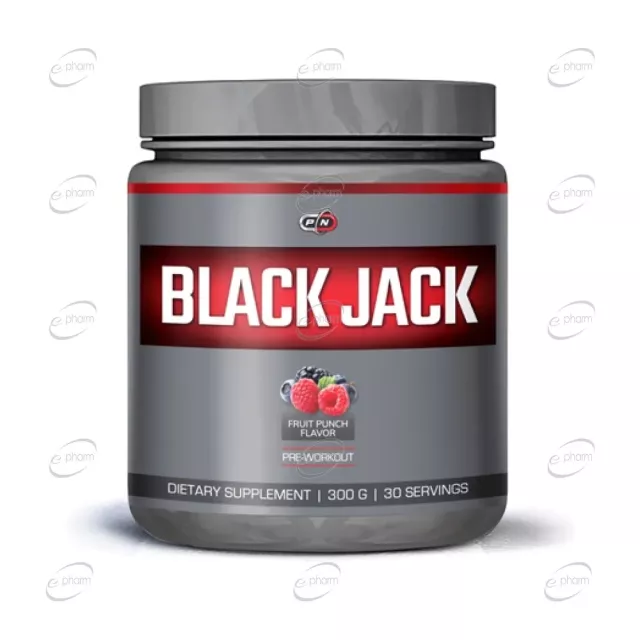 BLACK JACK  дози Pure Nutrition