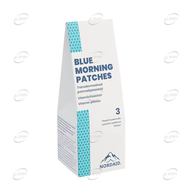 BLUE MORNING PATCHES пластири NORDAID