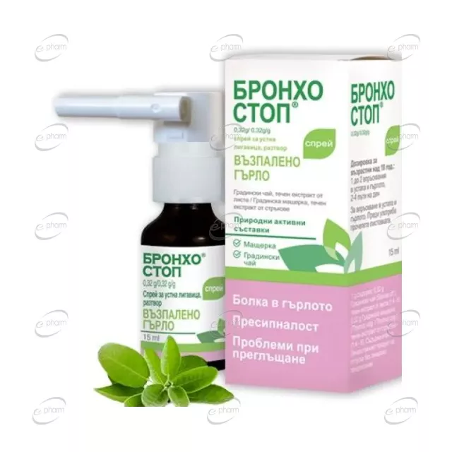 БРОНХОСТОП спрей