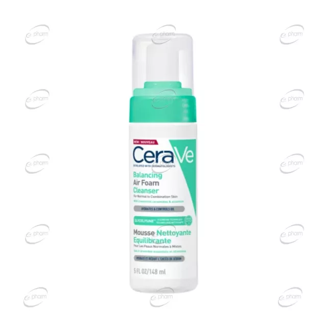 CeraVe Балансираща въздушна пяна за почистване