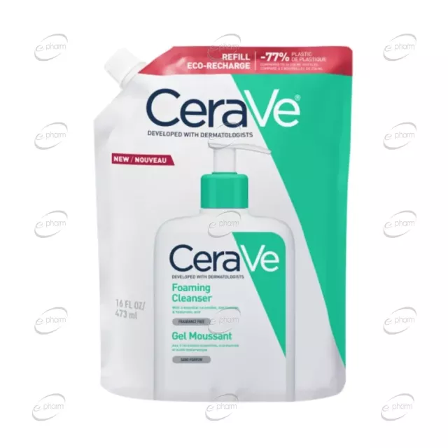 CeraVe Измиваща гел пяна пълнител