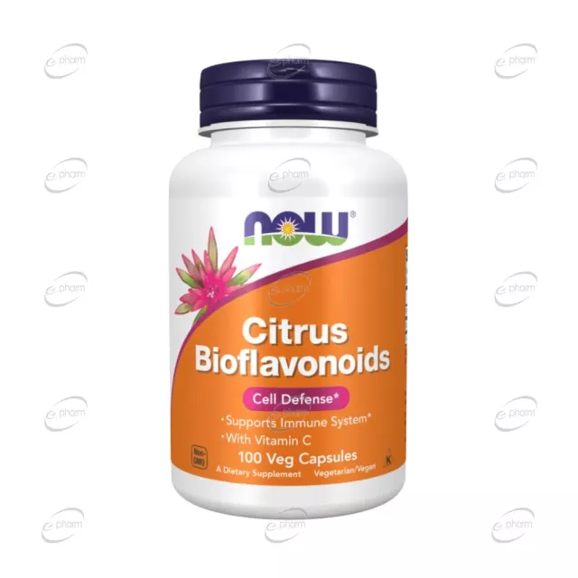 CITRUS BIOFAVONOIDS капсули Now Foods