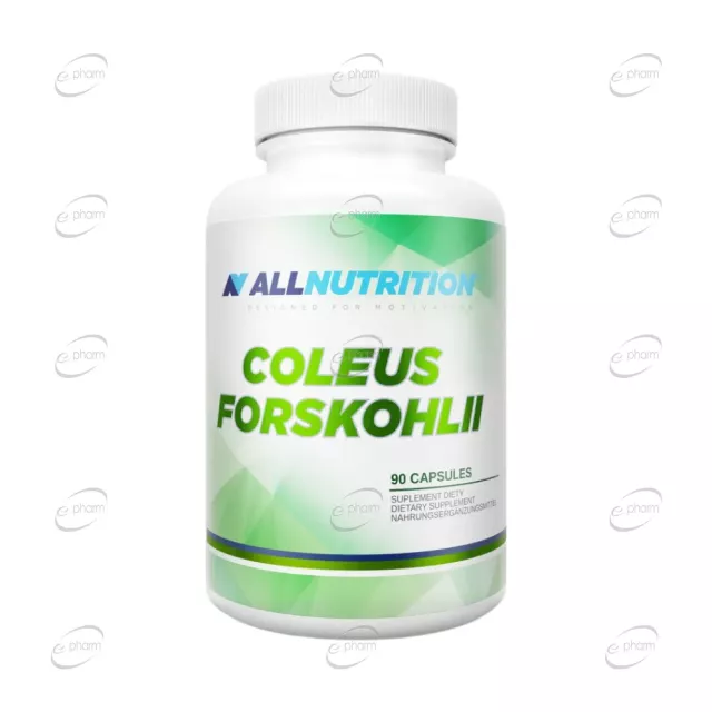 COLEUS FORSKOHLII капсули AllNutrition