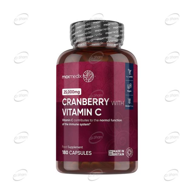 CRANBERRY with VITAMIN C капсули WeightWorld
