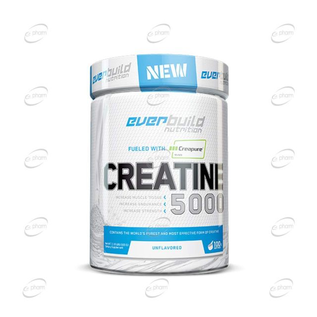 CREAPURE CREATINE 5000 пудра EVERBUILD-500 грама