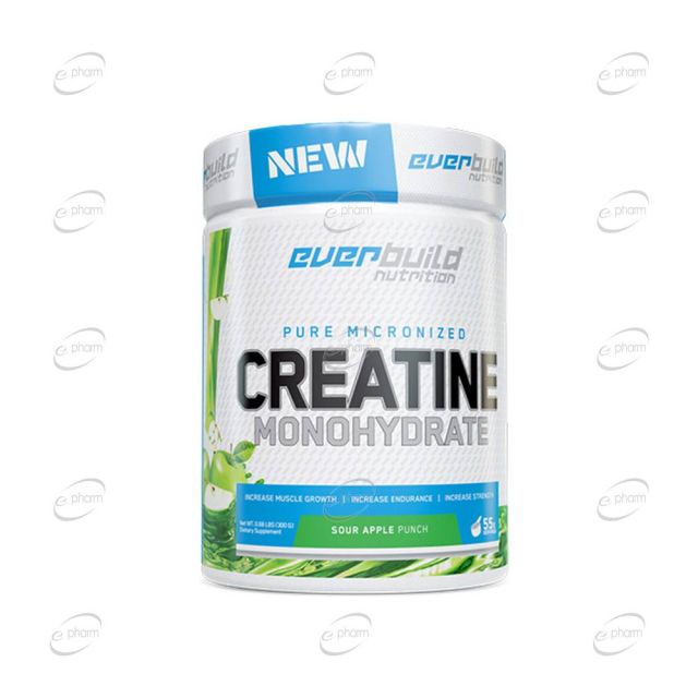 CREATINE MONOHYDRATE пудра EVERBUILD
