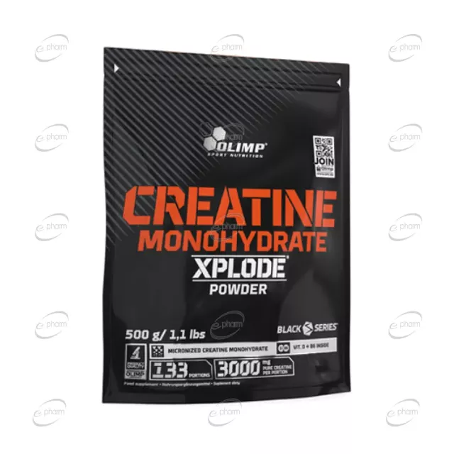 CREATINE MONOHYDRATE XPLODE пудра OLIMP