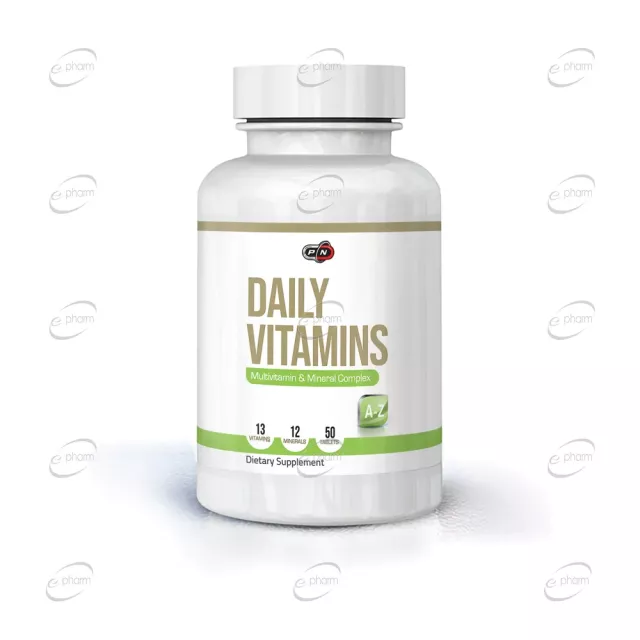 DAILY VITAMINS таблетки Pure Nutrition