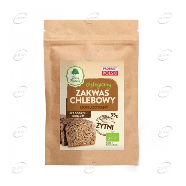 ЛИОФИЛИЗИРАНА РЪЖЕНА ЗАКВАСКА Dary Natury