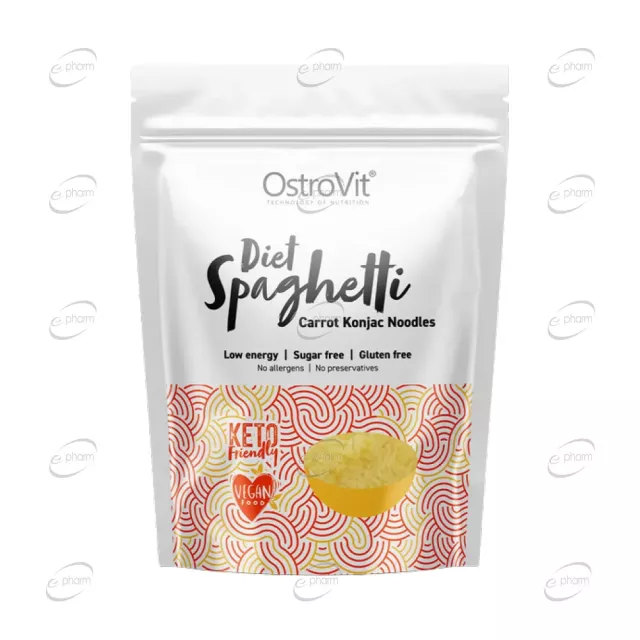 DIET SPAGHETTI + CARROT спагети OstroVit